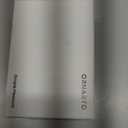 ORNARTO Compatible with AirPods Pro 3 Case 2025, Full Protective Hybrid Silicone for AirPods Pro 3rd Generation Case, Front LED Visible Skin Cover-Orange