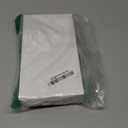 patrician 8in Burgundy Taper Candles Made in USA. 12 Count