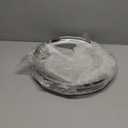 6PCS 11.81 Inch Stainless Steel Plates, Silver Flat Metal Dishes, Camping Serving Dinner Plats for Snack, BBQ