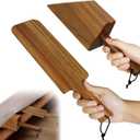 Acacia Wood Mattress Lifter Tool for Changing Sheets, Easy Lever-Action Lift & Comfort Grip, Sturdy Wooden Design for Seniors, Caregivers, Housekeepers, Daily Bed Making & Sheet Tucking