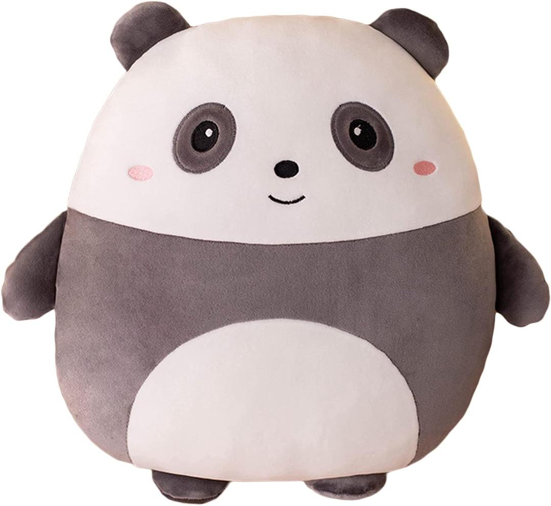 Cute Panda Plush Pillow, 16 inch Panda Stuffed Animal Toy Kawaii Panda Plushies Hugging Pillow Gifts for Room Decor Kids Birthday Valentine Cute Panda Plush Pillow, 16 inch Panda Stuffed Animal Toy Kawaii Panda Plushies Hugging Pillow Gifts for Room Decor Kids Birthday Valentine