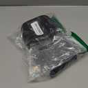 FYY Electronic Organizer, Travel Cable Organizer Bag Pouch Electronic Accessories Carry Case Portable Waterproof Double Layers Storage Bag for Cable, Cord, Charger, Phone, Earphone, Medium, Black