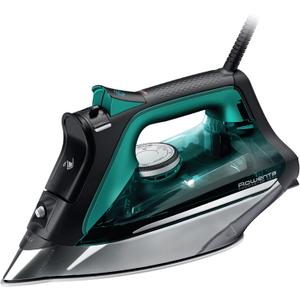 Rowenta Pro Master Stainless Steel Soleplate Steam Iron for Clothes, AntiDrip Protection, 210 g/min, 400 Microsteam Holes, 1775 Watts Iron Steamer for Clothes, Powerful Steam DW8360, Power Steam