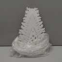 Supergorea Wooden Christmas Tree Tabletop Decor, LED Wood Craft Christmas Trees Light 2AA Battery Powered 13 inch for Xmas Home Decorations(Indoor)