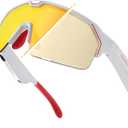 Chamelo Music Shield Smart Audio Sunglasses  Matte White Frame, Smoke Lenses | Open-Ear Bluetooth Glasses for Men & Women with Electronic Tint Control, Sweat Proof, Sports Eyewear, 100% UV Protection