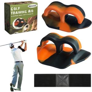 Golf Grip Trainer - Correct Posture Golf Swing Trainer Auxiliary Tool, Grip Trainer Golf Is Suitable For Indoor And Outdoor Grip Swing Practice.