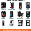 Keurig Starter Kit Replacement for K-Classic, K-Express, K-Supreme, K-Slim, K-Iced, K-Elite - Compatible with All Keurig Brewers with Tall Reservoir Over 8 (Tall Filter Holder + 2 Water Filters)