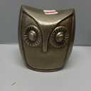 5.6IN ALUMINUM GOLD OWL,HOME DECOR