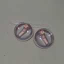 2 Pack 40 oz Tumbler Flip Straw Lid Replacement Compatible for Stanley Quencher, Leak-Proof Splash Resistant Tumbler Lids,Reusable Tumbler Cover for Stanley Cup (Pink)