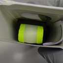 Vizpet LED Dog Collar, Light Up Dog Collar Adjustable USB Rechargeable Super Bright Safety Light Glowing Collars for Dogs(Medium,Green) (Medium[14.96-19.68 inch])