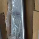 2 x Ivilon Drapery Window Curtain Rod - End Cap Style Design 1 Inch Pole. 48 to 86 Inch Color Brushed Nickel