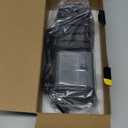 5-in-1 Electric Knife Sharpener for Kitchen Knives, with 100% Diamond Abrasives, 3 Adjustable Speeds, Quickly Sharpening for Straight/Serrated/Kitchen Knives, Scissors (Gray)