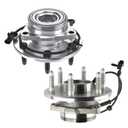 515036 Front Wheel Hub Bearing Assembly w/ABS Compatible for 1999-2007 Chevrolet Silverado 1500 4WD & GMC Sierra 1500 4WD Compatible with 00-06 GMC Yukon XL 1500 AWD Pack of 2 