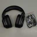 Ozeino Wireless Gaming Headset with Flip Microphone, RGB Lighting Gaming Headphones for PS5, PS4, PC - 2.4GHz USB & Type C Transmitter (Black)