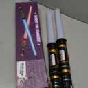 TOY Life 2 Pack Dark Saber Light a Saber for Kids Light up Sword LED Lightsavers Inquisitor Light Up Swords for Kids Sable de Luz Sound Retractable Attachable