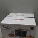 Smart Toaster 4 Slice Wide Slot Dual Digital TouchScreen & Independent Control for Family | 1800W Stainless Steel for 6 Bread Types & Toast Settings | Defrost Reheat & Single-Slice Modes