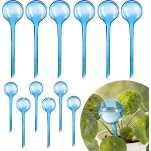 Click to see full view
	
	
12 Pcs Plastic Plant Watering Globes, Self Plant Watering Bulbs for Plants