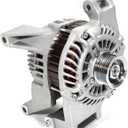 A002TJ0791 High Output Alternator Compatible with 2009 2010 2011 2012 2013 2014 Mazda 3 2.0L GAS DOHC 12V 100A CW 6-Groove Pulley