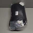 Ear Piercing Pillow for Side Sleepers with an Ear Hole for CNH and Ear Pain Ear Inflammation Pressure Sores, Cotton and Polyester Adjustable Filling Washable and Adjustable Ear Guard Pillow, Black (Balck)