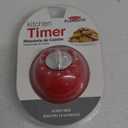 60 Minute Red Kitchen Timer by Culinary Elements (New Sealed Package)
