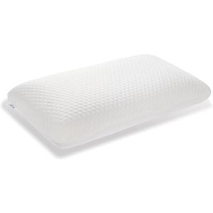 CSDLF Memory Foam Bed Pillows, Pillow for Side and Back Sleeper, Pillow for Neck Pain Relief, Washable Removable Cover, Soft, White (Standard)