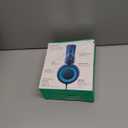 Kids Headphones - noot products K11 Foldable Stereo Tangle-Free 3.5mm Jack Wired Cord On-Ear Headset for Children/Teens/Boys/Girls/Smartphones/School/Kindle/Airplane Travel/Plane/Tablet (Navy/Teal)