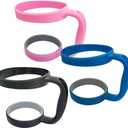 3 Pack 30oz Tumbler Handles, DanziX Mug Handle or Cup Holder Replacement- Black, Pink,Blue