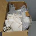 Collapsible Baby Bathtub with Soft Cushion and Thermometer, Newborn to Toddler Tub 0-36 Months with Toy Storage Mesh Bag, Portable Travel Bath for Infants (Grey)