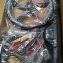 KVV 3 Wheel Golf Push Cart Ultra Lightweight Smallest Folding Size, New-Version Scorecard Holder (Charcoal)