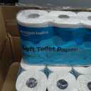 Amazon Basics 2-Ply Soft Toilet Paper, 30 Rolls (5 Packs of 6), 350 Sheets per Roll, Septic Safe, Equivalent to 185 Regular Rolls