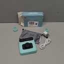 Portable Humidifiers for Travel, Small Mini Humidifier with Auto Shut-Off, Nightlight and Storage Bag for Hotel, Bedroom or Office, Plant Humidifier Indoor, Green