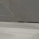 Pacific Arc Drafting Triangle, 18-inch, 45/90 Degrees, Clear Acrylic