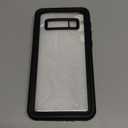 Lanhiem for Samsung Galaxy S10 Case, IP68 Waterproof Dustproof Case with Built-in Screen Protector, Rugged Full Body Shockproof Protective Cover for Galaxy S10 6.1 inch (Black/Clear)