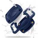 Pup Culture IP68 Waterproof AirTag Dog Collar Holder | 2.5X Stronger Than Competitors - Track Your Pet Using Apple AirTag Technology Without a Subscription | Dustproof - Doesnt Hurt Your Collar