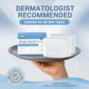 2 x QOOQ Transparent Kojic Acid Soap - Gentle Dark Spots Brightening for Face and Body with Vitamin C, Retinol, Collagen, Original Japanese Complex - Vitamin E, Shea Butter, Castile Olive Oil(120g*2)