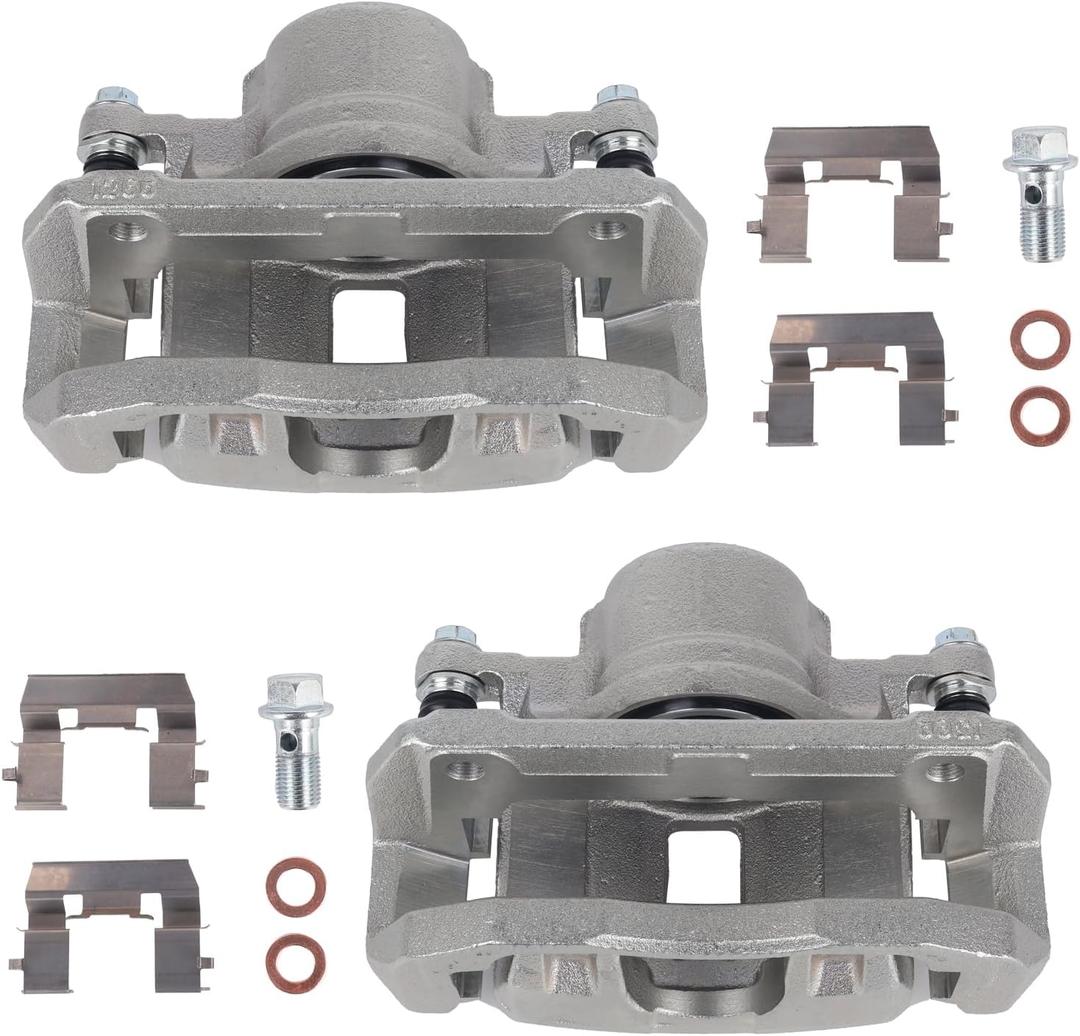 Autoround 19B2584 19B2585 Front Brake Caliper Fits Honda Accord 2003-2012