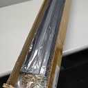 HZIU 26 Pack Deck Balusters 32'' Bow Baluster, Black Metal Deck Spindle and Stairs Railing with Screws,Hollow Rectangle Deck Balusters for Deck Railing Porch,(32x1.2x0.4Inch)