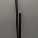 Tension Curtain Rod 51-165In(4.25-13.75Ft), Extra Long Outdoor Curtain Rod No Drilling for Window or Bathroom Patio, Adjustable Spring Shower Rod, Easy to Install Never Rust, Rod Diameter 1.26In-Black