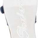 Skechers Women's Lifted Comfort-Restless Wave Slide Sandal, 9