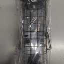 Squirrel Proof Bird Feeder,Metal Mesh Bird Feeders for Outdoors Hanging,Gravity Protection Squirrel Proof Wild Bird Feeders with Finch Cardinal Chickadee,3LB Large Capacity,Green