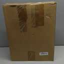 Hortsun 500 Count 107mm Clear PET Plastic Flat Lids with Straw Slot Fits 32oz, 42oz, 44oz Cups Disposable Plastic Transparent Cup Lids for Iced Coffee Milkshake Ice Cream Office Home Travel Supplies