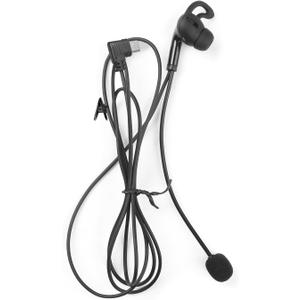 EJEAS Soccer Football Referee Headset Coach Headphone Accessory with Microphone Suitable for Professional V6C/V4C Plus Referee Intercom Type-C (Right Earpiece)