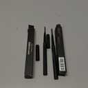 Gentlehomme - Men's 2-in-1 Eyebrow Brush & Pencil - Shape, Define & Fill In - Ultra-Thin - Long-Lasting Black - Vegan - 2 Pencils