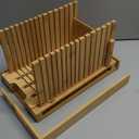 Bamboo Bread Slicer with High-Grade,Detached Piece