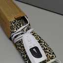 Deepsoon Heating Pad,Electric Heating Pads for Back,Neck,Abdomen,Moist Heating Pad for Shoulder,Knee,Arms,Legs,Dry/Moist Heat & Auto Shut Off,Christmas Gifts for Men and Women,Leopard Print, 24x12 Inch