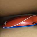 Toboggan Snow Sled for Adults, 48in Plastic Sleds with Pull Rope and 4 Handles, Outdoor Plastic Snow Sled for Kids and Adults