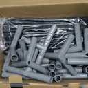 74" 50" Large Baby Playpen, Baby Playard for Babies and Toddlers, Baby Fence Play Pens for Indoor & Outdoor, Sturdy Safety Play Yard with Soft Breathable Mesh, Anti-Fall, Grey