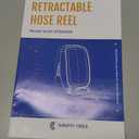 Ground-Mounted Retractable Hose Reel 82ft-130ft