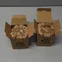 UGASA Soft Corduroy Decorative Pillow Cover 12x20 Inch Boho Striped Oblong Throw Pillow Cover Modern Home Decor for Sofa Living Room Couch Bed Khaki, 2 Piece