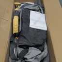 Drywall Sander, 2025 Upgraded 8-Amp Popcorn Ceiling Removal Tool with 7 Variable Speed 800-1800RPM, Drywall Sander with Vacuum Dust Collector with Extendable Handle, LED Light, 12pcs Sanding Discs (Yellow)